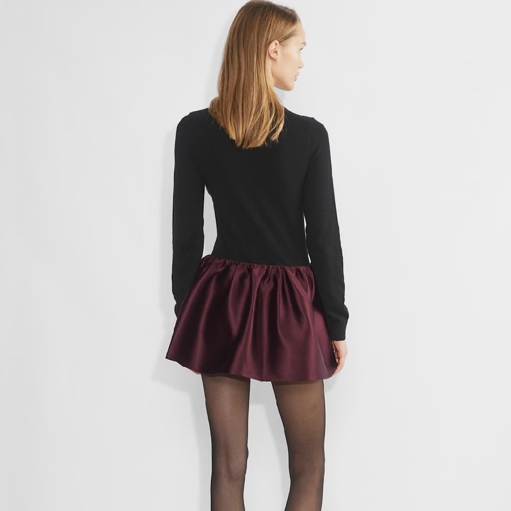 Aritzia Cher Satin Skort - Picture 5 of 8